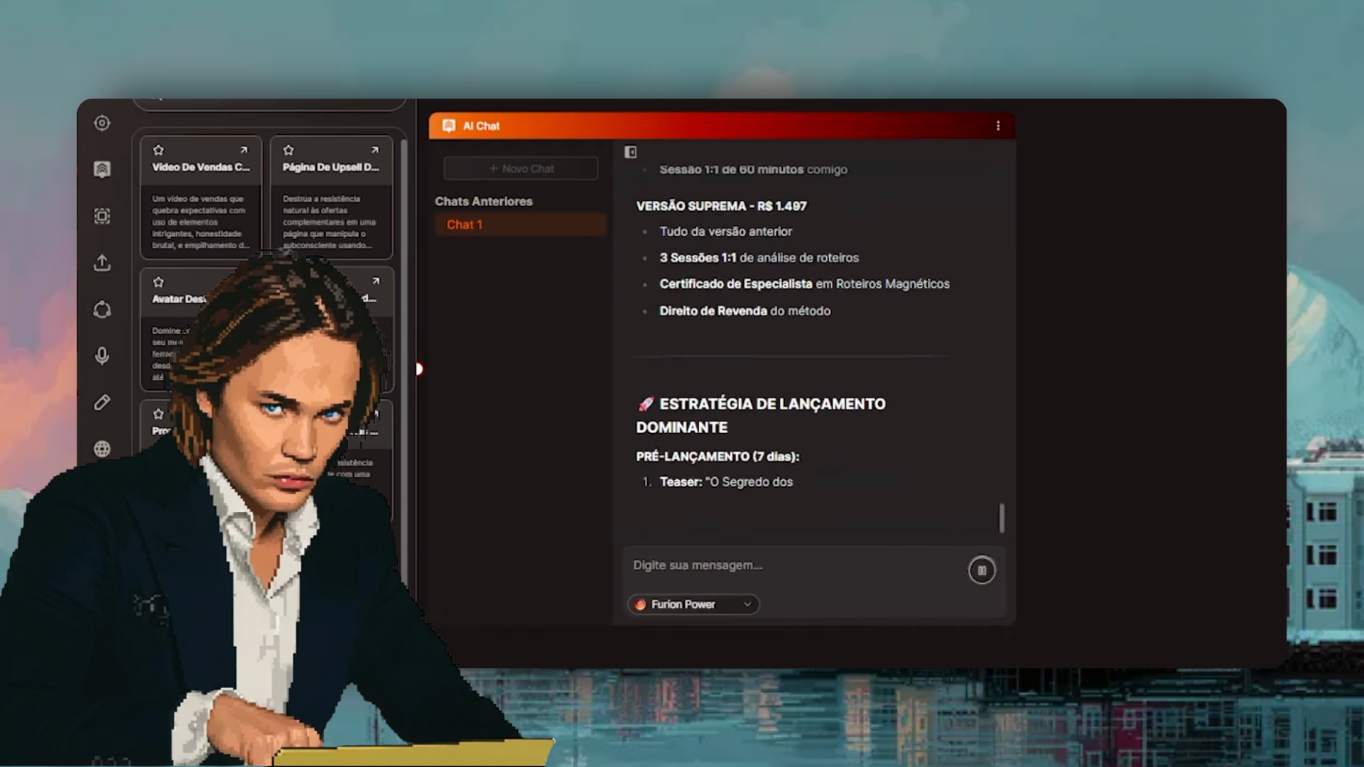 Furion - Central de agentes de Thiago Finch